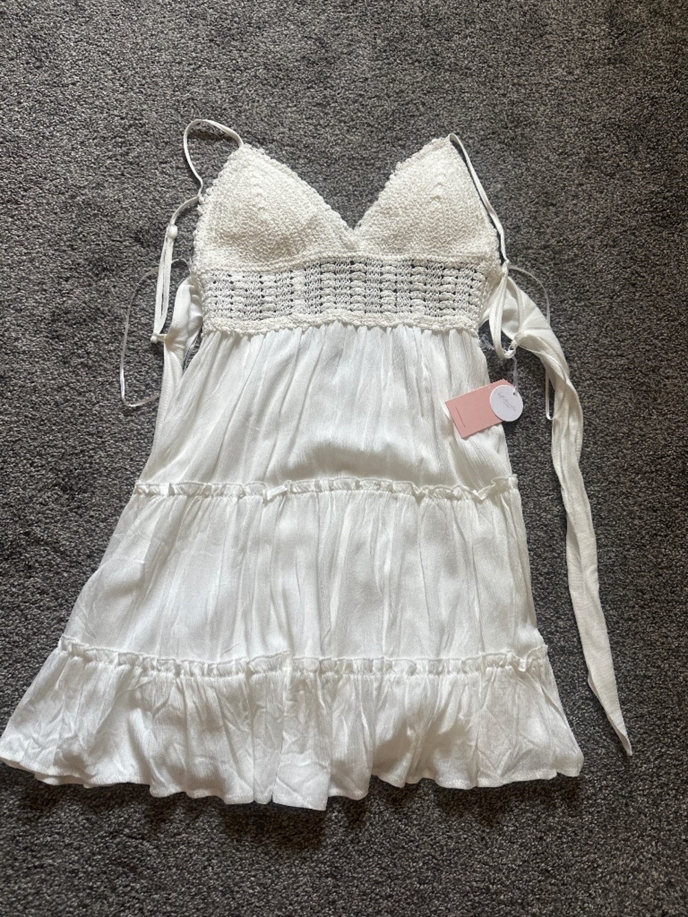 White summer dress